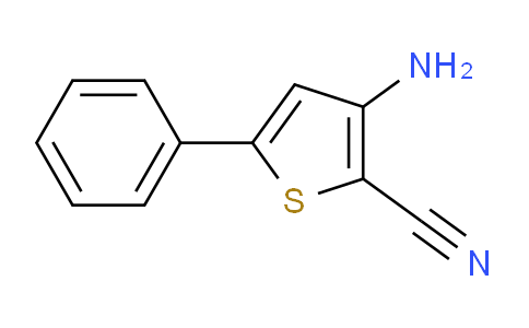 CAS No. 83060-72-4, 3-AMINO-2-CYANO-5-PHENYLTHIOPHENE