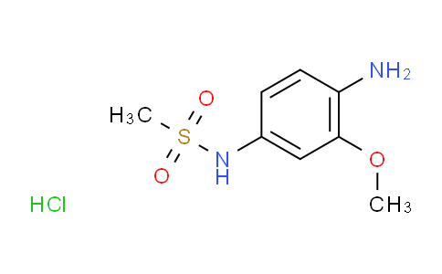 CAS No. 83209-83-0, N-(4-AMINO-3-METHOXYPHENYL)METHANESULFONAMIDE HCL