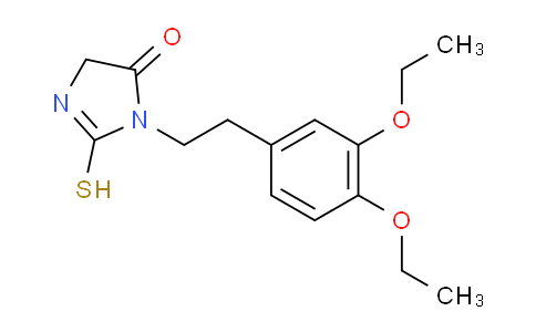 CAS No. 832738-19-9, 1-(3,4-Diethoxyphenethyl)-2-mercapto-1H-imidazol-5(4H)-one