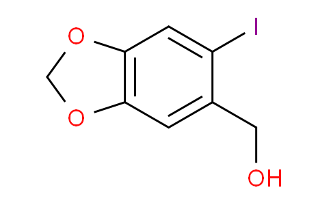 CAS No. 69048-76-6, 5-(Hydroxymethyl)-6-iodo-1,3-benzodioxole