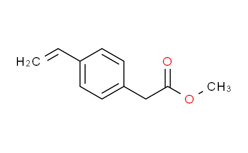 CAS No. 62667-42-9, Methyl 2-(4-Vinylphenyl)acetate