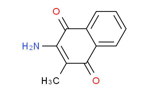 CAS No. 7427-09-0, 2-Amino-3-methylnaphthalene-1,4-dione