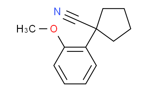 CAS No. 74316-78-2, 1-(2-Methoxyphenyl)cyclopentanecarbonitrile