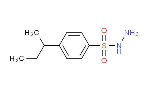CAS No. 869947-10-4, 4-(sec-Butyl)benzenesulfonohydrazide