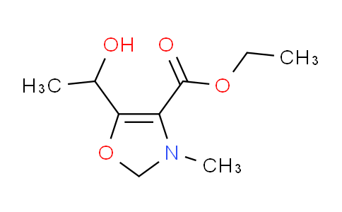 CAS No. 95104-43-1, Ethyl 5-(1-hydroxyethyl)-3-methyl-2,3-dihydrooxazole-4-carboxylate