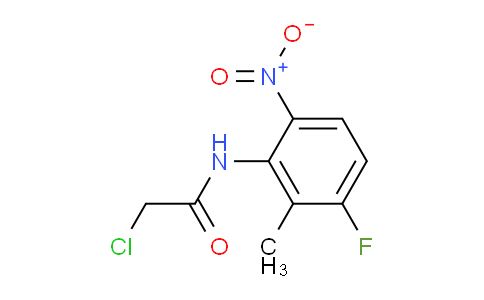 CAS No. 952587-03-0, 2-Chloro-N-(3-fluoro-2-methyl-6-nitrophenyl)acetamide