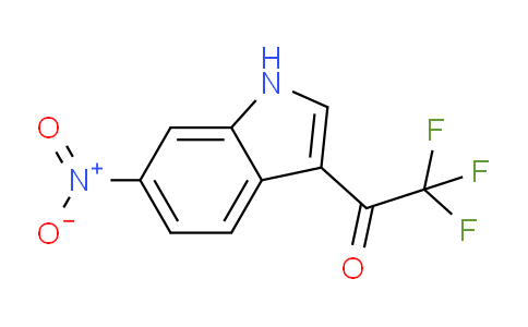 CAS No. 676476-90-7, 2,2,2-Trifluoro-1-(6-nitro-3-indolyl)ethanone