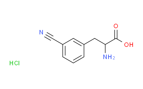 CAS No. 80877-15-2, DL-3-CYANOPHENYLALANINE HCL
