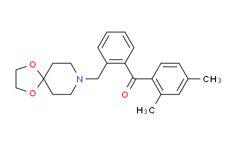 MC817350 | 898756-09-7 | (2-(1,4-Dioxa-8-azaspiro[4.5]decan-8-ylmethyl)phenyl)(2,4-dimethylphenyl)methanone