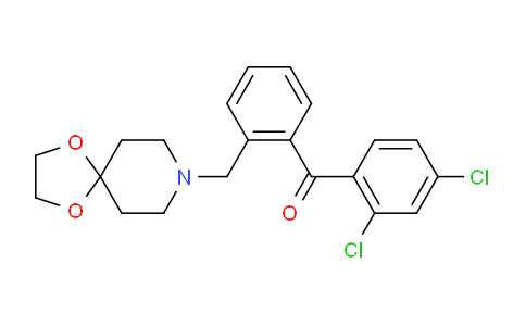 MC817354 | 898756-51-9 | (2-(1,4-Dioxa-8-azaspiro[4.5]decan-8-ylmethyl)phenyl)(2,4-dichlorophenyl)methanone