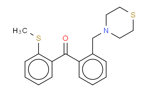CAS No. 898781-66-3, 2-Thiomethyl-2'-thiomorpholinomethyl benzophenone