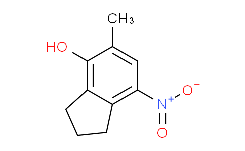 CAS No. 575504-26-6, 4-Hydroxy-5-methyl-7-nitro-2,3-dihydro-1H-indene