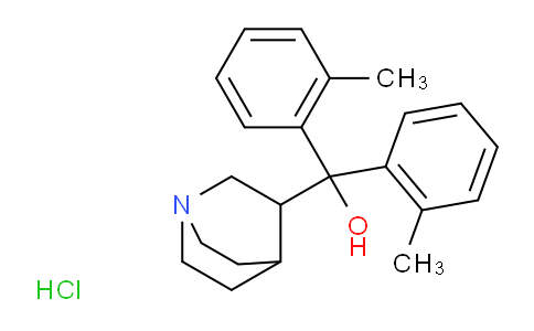 CAS No. 57734-70-0, Quinuclidin-3-yldi-o-tolylmethanol hydrochloride