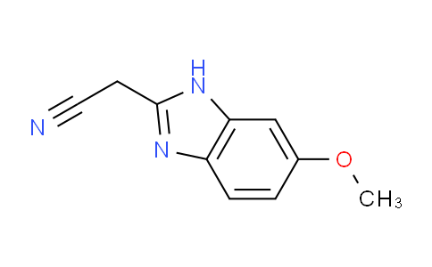 CAS No. 63928-15-4, 2-(Cyanomethyl)-5-methoxybenzimidazole
