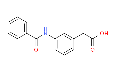 CAS No. 64198-92-1, 2-(3-Benzamidophenyl)acetic acid