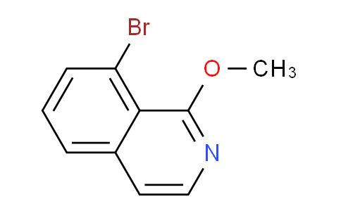 CAS No. 643069-25-4, 8-Bromo-1-methoxyisoquinoline