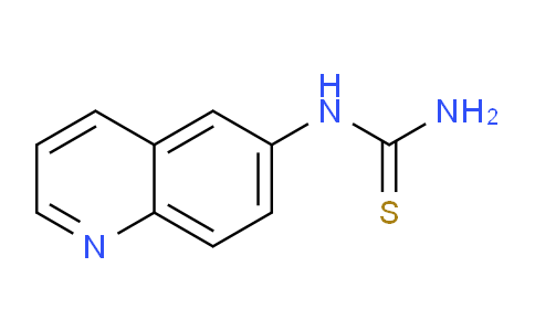 CAS No. 860621-04-1, 1-(Quinolin-6-yl)thiourea