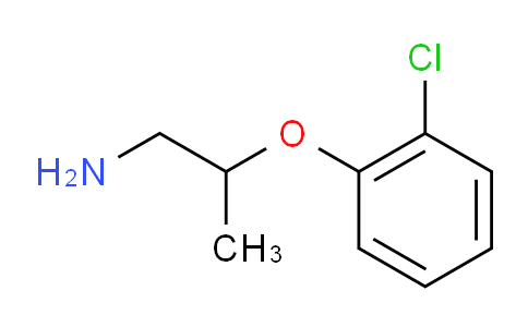 CAS No. 886763-29-7, 2-(2-CHLOROPHENOXY)PROPYLAMINE