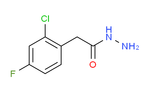 CAS No. 887267-55-2, 2-(2-Chloro-4-fluorophenyl)acetohydrazide