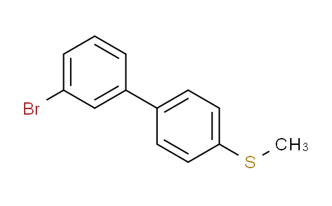 CAS No. 844856-40-2, (3'-Bromo-[1,1'-biphenyl]-4-yl)(methyl)sulfane