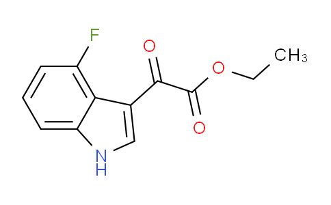 CAS No. 849630-89-3, Ethyl 2-(4-Fluoro-3-indolyl)-2-oxoacetate