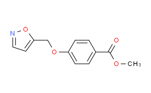 CAS No. 890091-84-6, Methyl 4-(isoxazol-5-ylmethoxy)benzoate