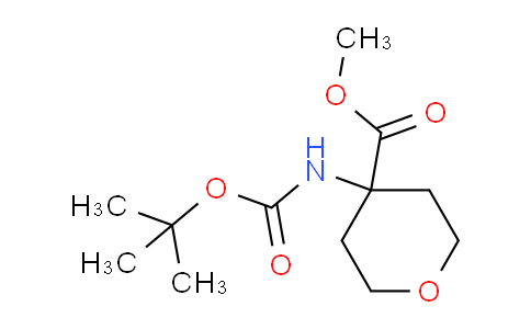CAS No. 885498-48-6, Methyl 4-(Boc-amino)tetrahydropyran-4-carboxylate