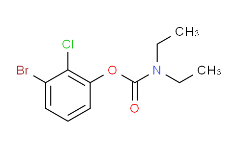 CAS No. 863870-81-9, 3-Bromo-2-chlorophenyl Diethylcarbamate