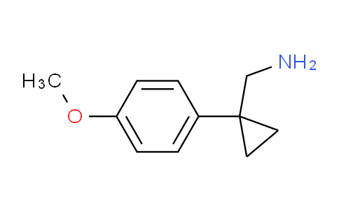 CAS No. 75180-45-9, 1-(4-Methoxyphenyl)cyclopropane-1-methanamine