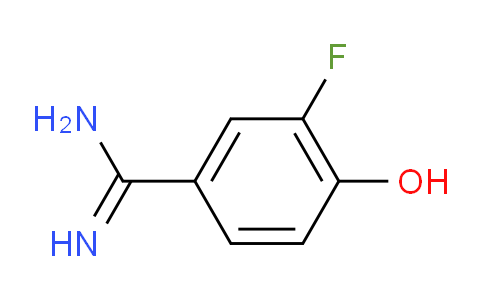 CAS No. 752190-40-2, 3-Fluoro-4-hydroxybenzimidamide