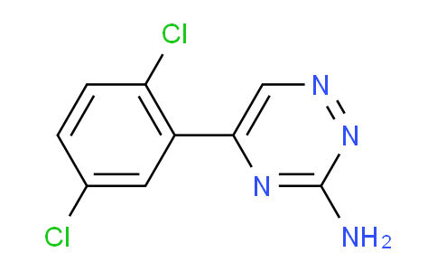 CAS No. 886497-17-2, 5-(2,5-Dichlorophenyl)-1,2,4-triazin-3-amine
