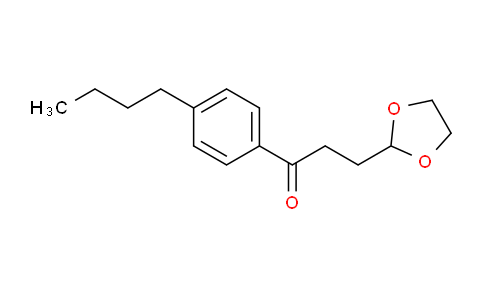 MC817453 | 842124-10-1 | 1-(4-Butylphenyl)-3-(1,3-dioxolan-2-yl)propan-1-one