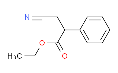 CAS No. 6840-18-2, ETHYL 3-CYANO-2-PHENYLPROPANOATE