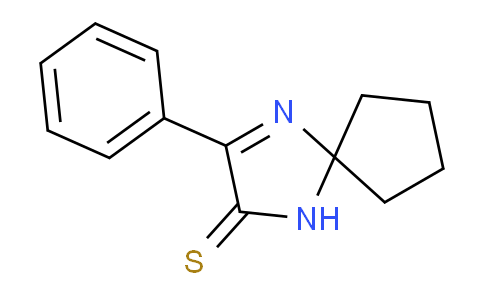 CAS No. 5955-39-5, 3-Phenyl-1,4-diazaspiro[4.4]non-3-ene-2-thione