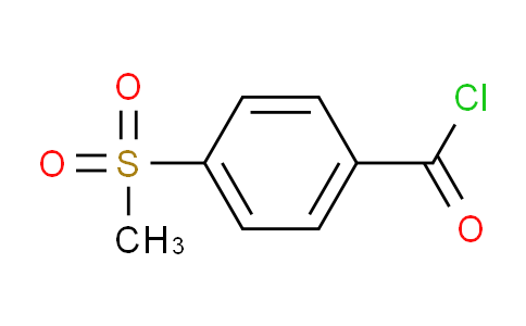 CAS No. 40913-92-6, 4-(Methanesulfonyl)benzoyl chloride