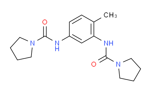 CAS No. 60006-11-3, N,N'-(4-Methyl-1,3-phenylene)bis(pyrrolidine-1-carboxamide)