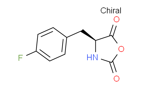 CAS No. 800401-58-5, (S)-4-(4-Fluorobenzyl)oxazolidine-2,5-dione