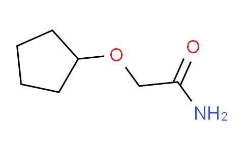 CAS No. 855929-18-9, 2-(Cyclopentyloxy)acetamide