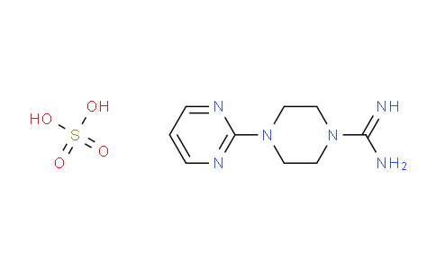 CAS No. 856844-32-1, 4-(Pyrimidin-2-yl)piperazine-1-carboximidamide sulfate