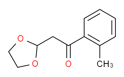 CAS No. 857195-93-8, 2-(1,3-Dioxolan-2-yl)-1-(o-tolyl)ethanone