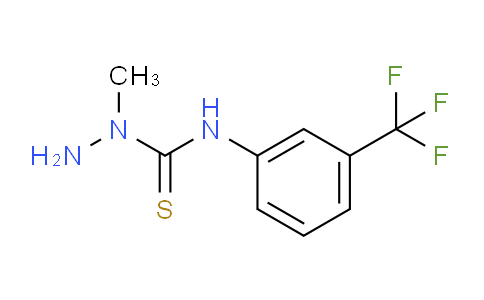 CAS No. 70483-65-7, 1-Methyl-N-(3-(trifluoromethyl)phenyl)hydrazinecarbothioamide