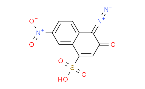 CAS No. 63589-25-3, 4-Diazo-3,4-dihydro-7-nitro-3-oxo-1-naphthalenesulfonic acid