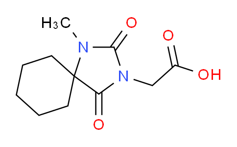 CAS No. 852400-33-0, 2-(1-Methyl-2,4-dioxo-1,3-diazaspiro[4.5]decan-3-yl)acetic acid
