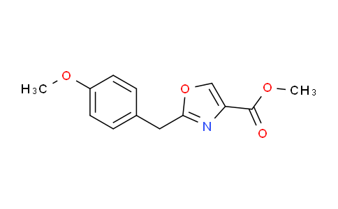 CAS No. 852639-65-7, Methyl 2-(4-Methoxybenzyl)oxazole-4-carboxylate
