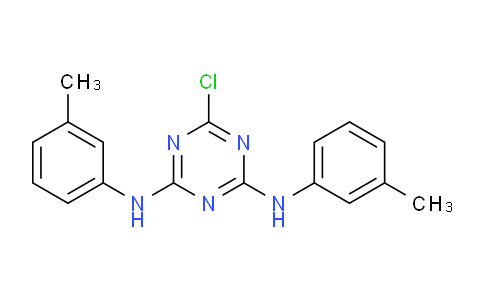 CAS No. 62752-05-0, 6-Chloro-N2,N4-di-m-tolyl-1,3,5-triazine-2,4-diamine