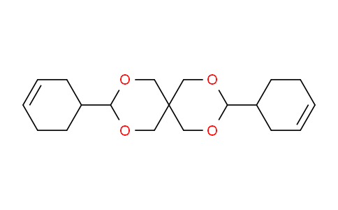 CAS No. 6600-31-3, 3,9-Di(cyclohex-3-en-1-yl)-2,4,8,10-tetraoxaspiro[5.5]undecane
