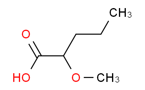 CAS No. 66018-26-6, 2-Methoxypentanoic Acid