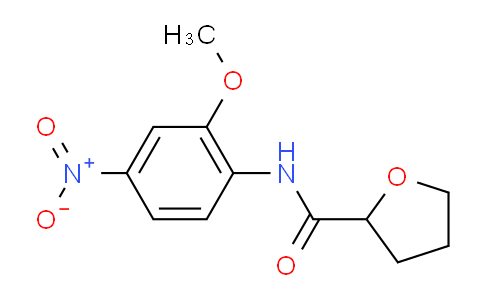 CAS No. 547707-22-2, N-(2-Methoxy-4-nitrophenyl)tetrahydrofuran-2-carboxamide