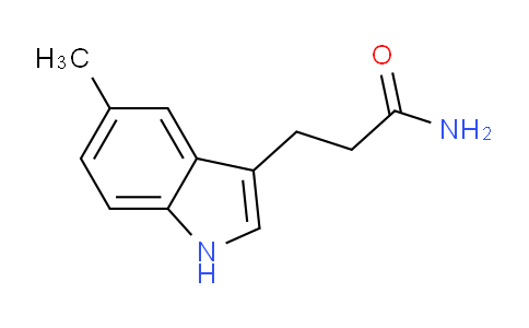 CAS No. 54904-28-8, 3-(5-Methyl-3-indolyl)propanamide