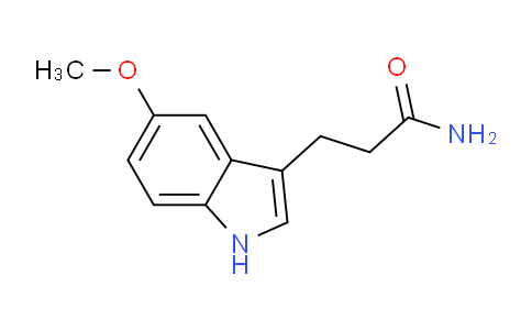 CAS No. 54904-32-4, 3-(5-Methoxy-3-indolyl)propanamide